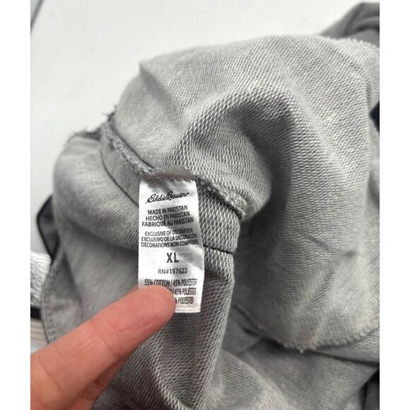 Eddie Bauer Men S Soft Jogger with Flex Waist & Side Stripe, Gray, Inseam: 33”, - Picture 7 of 12